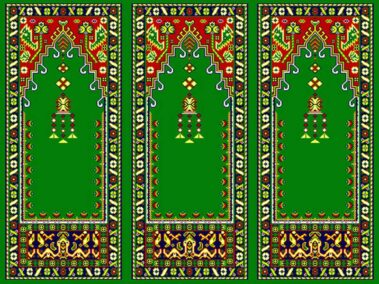 Seccadeli cami Halısı